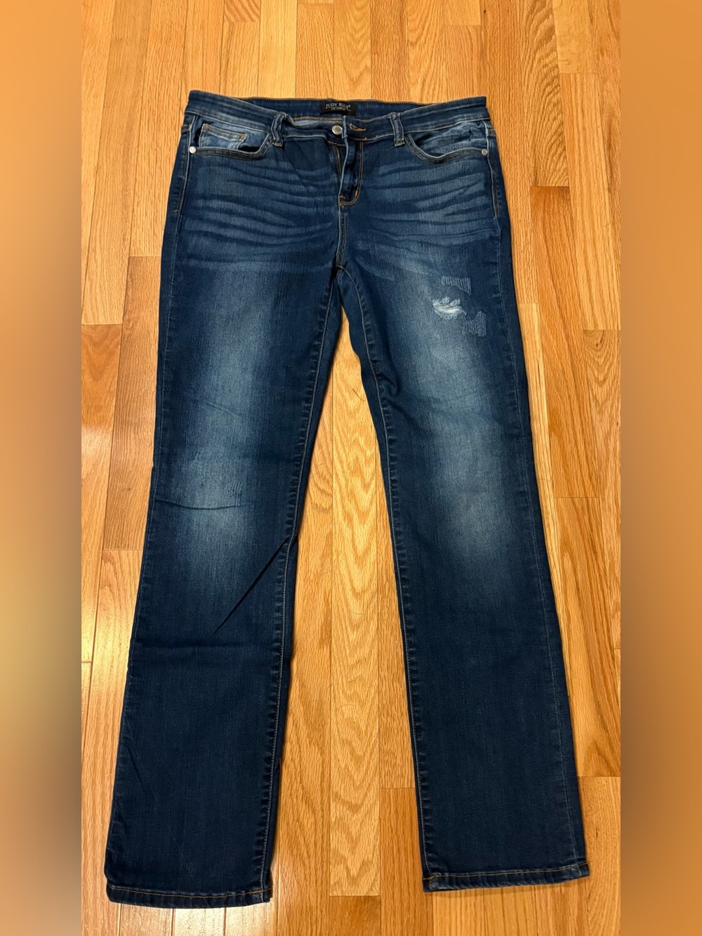 Judy Blue Dark Wash Straight Fit Jeans (size 13/31)